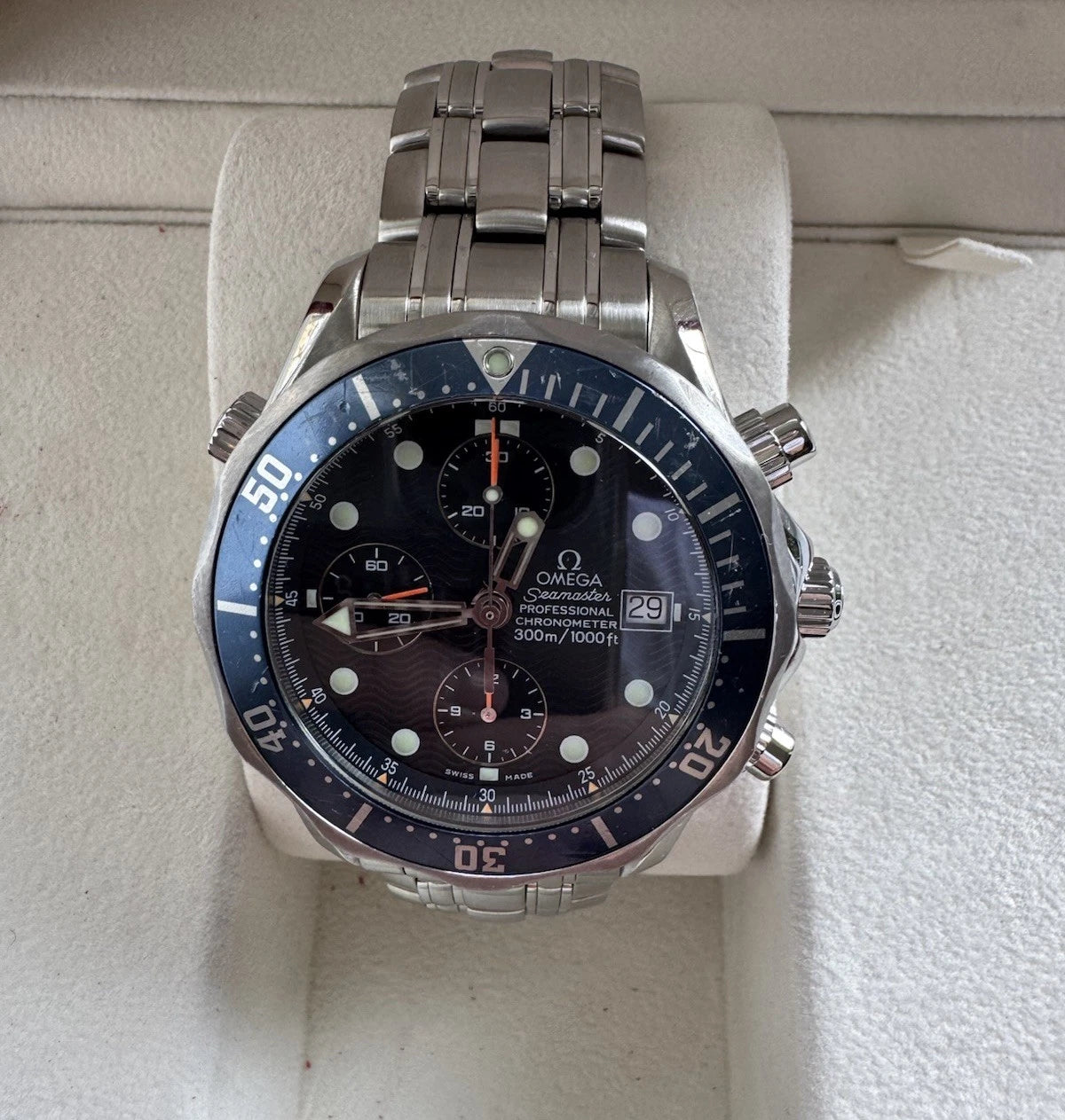 Omega Seamaster chronograph Automatic Men's Watch (Serviced)
