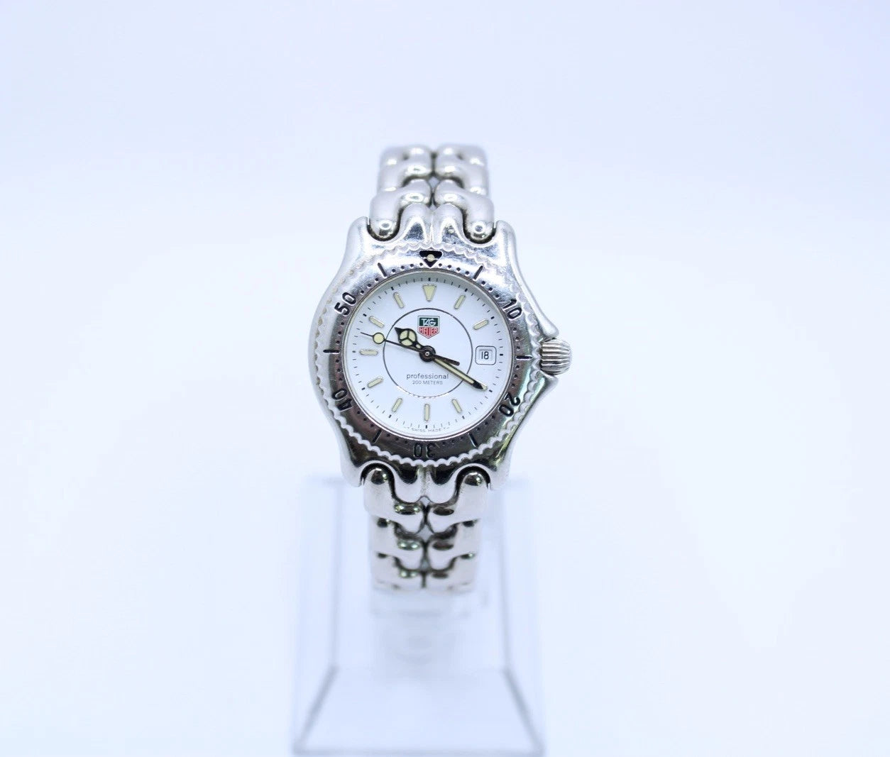 Tag Heuer Sel Steel Ladies Quartz Watch 28mm Reference WG1310-2