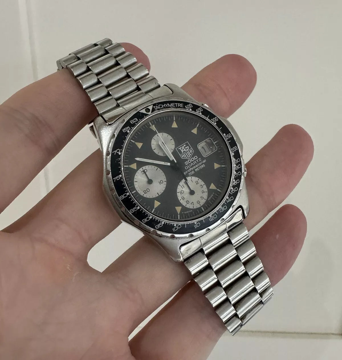 Tag Heuer 2000 Series Chronograph Ref 273.306/1 In Great Condition