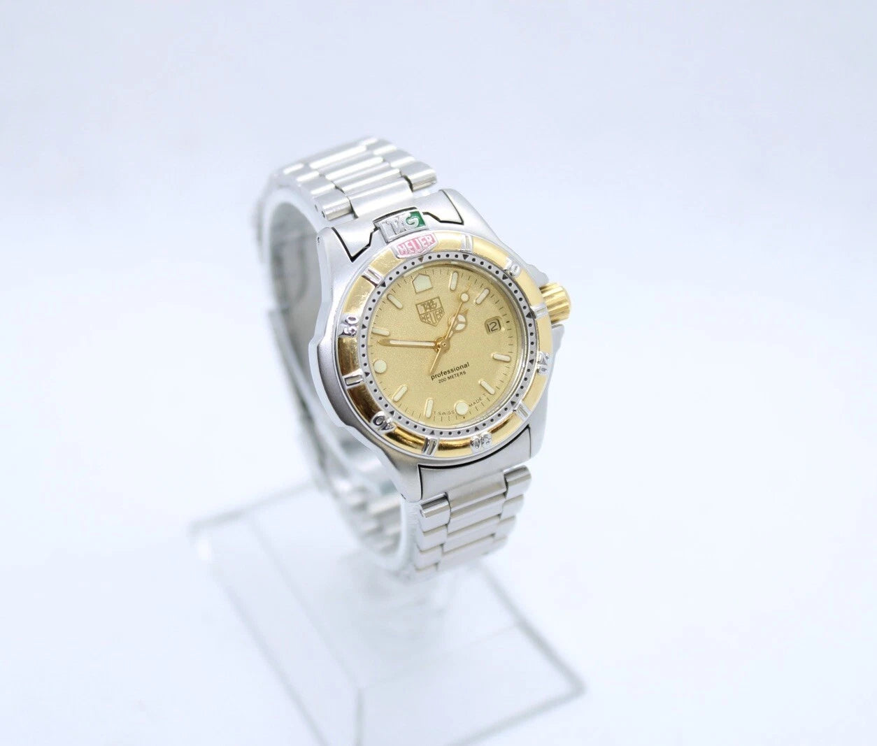 Tag Heuer 4000 series Ladies Two-Tone Wristwatch Reference 995.408K
