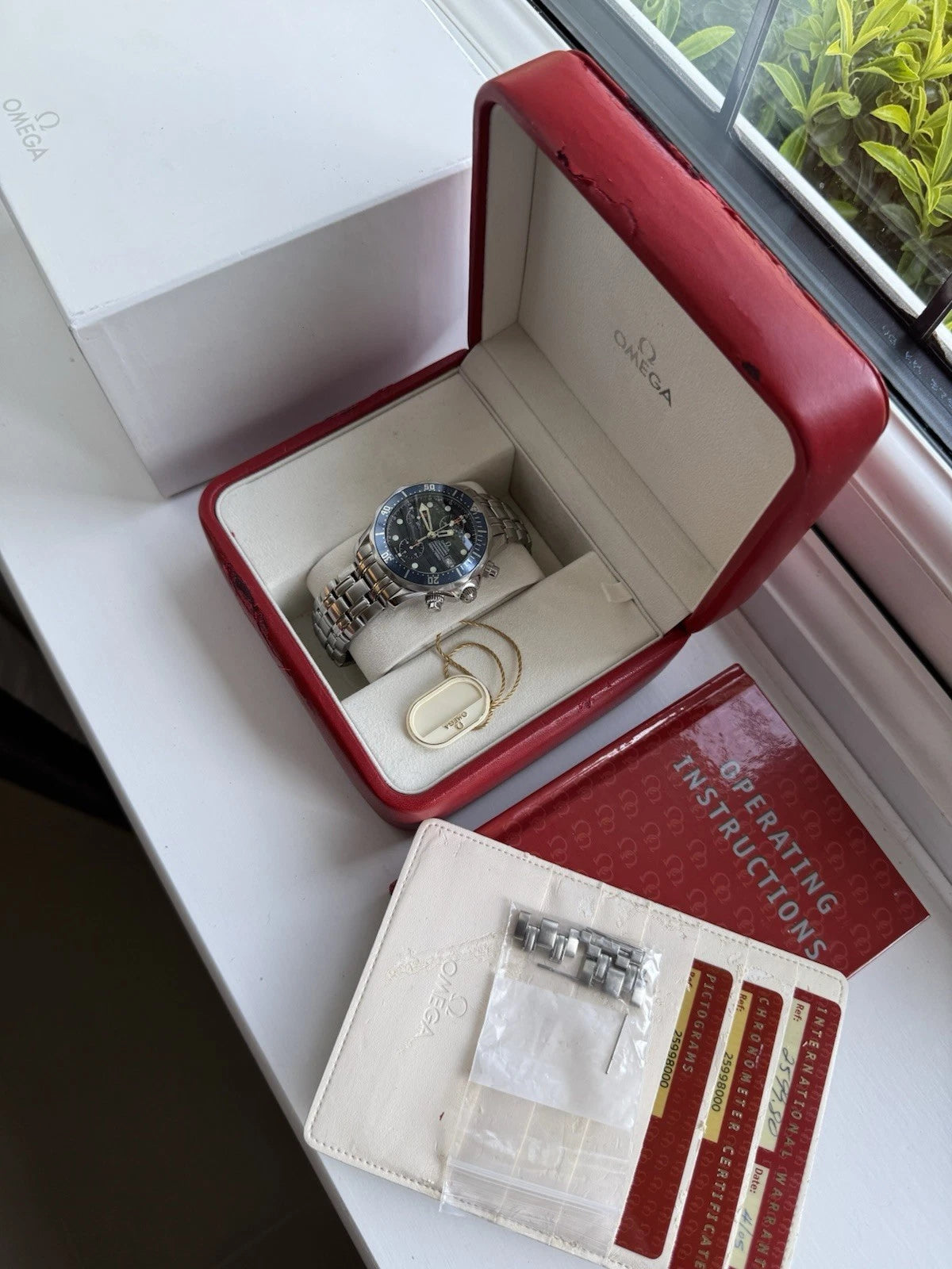 Omega Seamaster chronograph Automatic Men's Watch (Serviced)