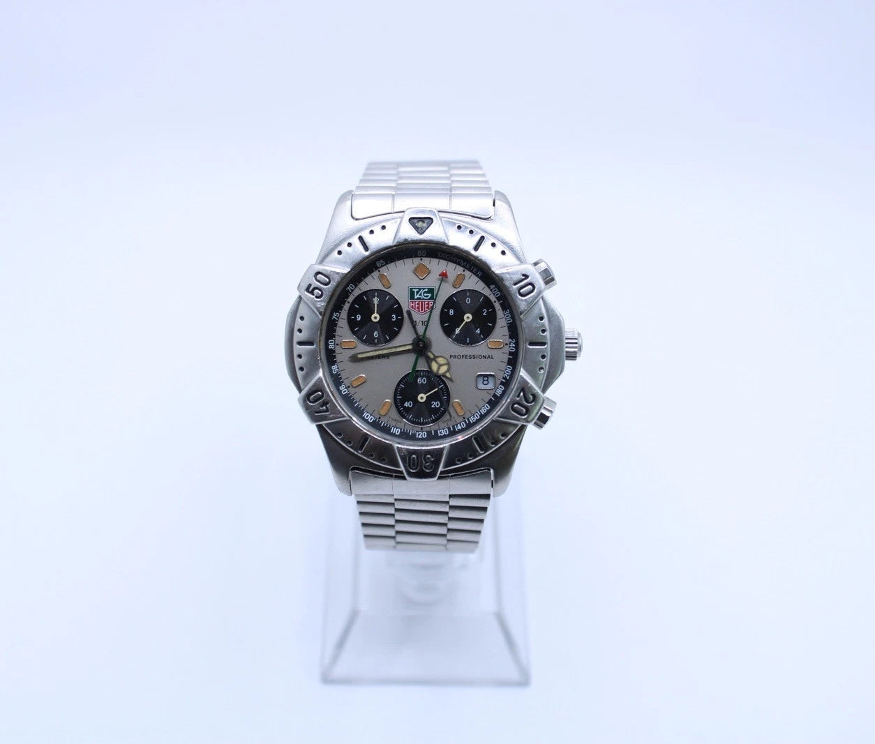 Men's Tag Heuer 2000 Series Chronograph Watch Reference 540.206R In Great Condition