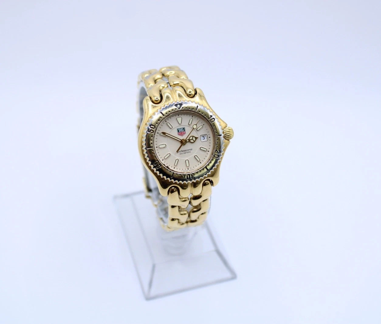 Ladies Tag Heuer Gold Plated Sel Quartz Watch reference WG1330-2