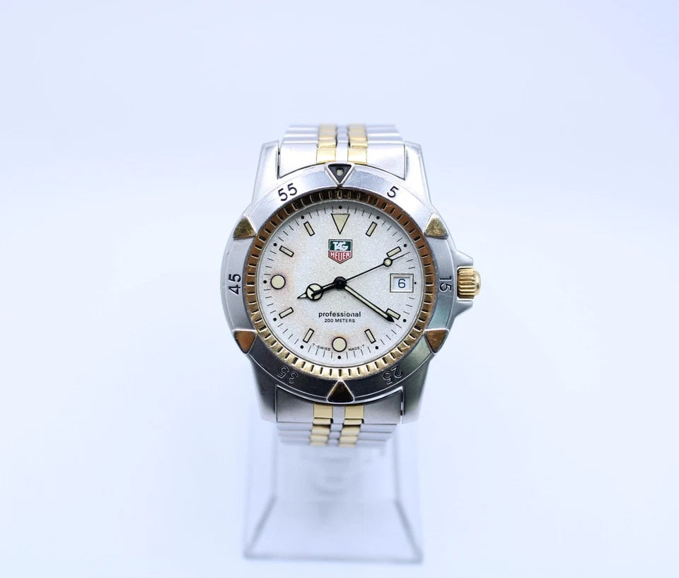 Men's Tag Heuer 1500 Series Bi-Metal Quartz Watch Reference 955.706G