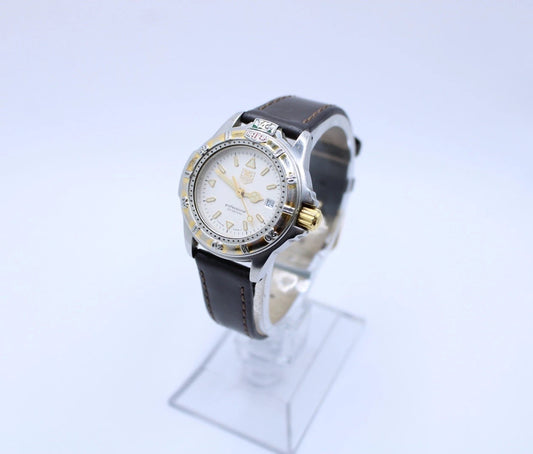 Tag Heuer 4000 series Ladies Two-Tone Watch Reference 995.708K