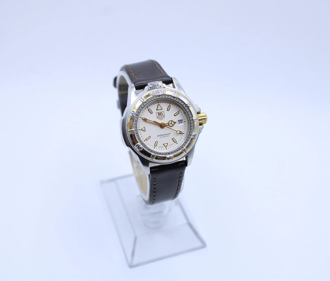 Tag Heuer 4000 series Ladies Two-Tone Watch Reference 995.708K