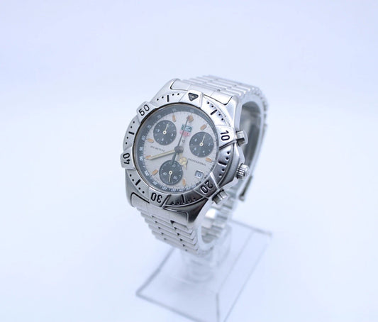 Men's Tag Heuer 2000 Series Chronograph Watch Reference 540.206R In Great Condition