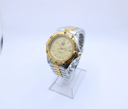 Men's Tag Heuer 2000 Series Full Size Two-Tone Watch Reference WK1121