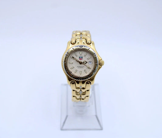 Ladies Tag Heuer Gold Plated Sel Quartz Watch reference WG1330-2
